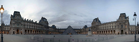 Louvre at dawn