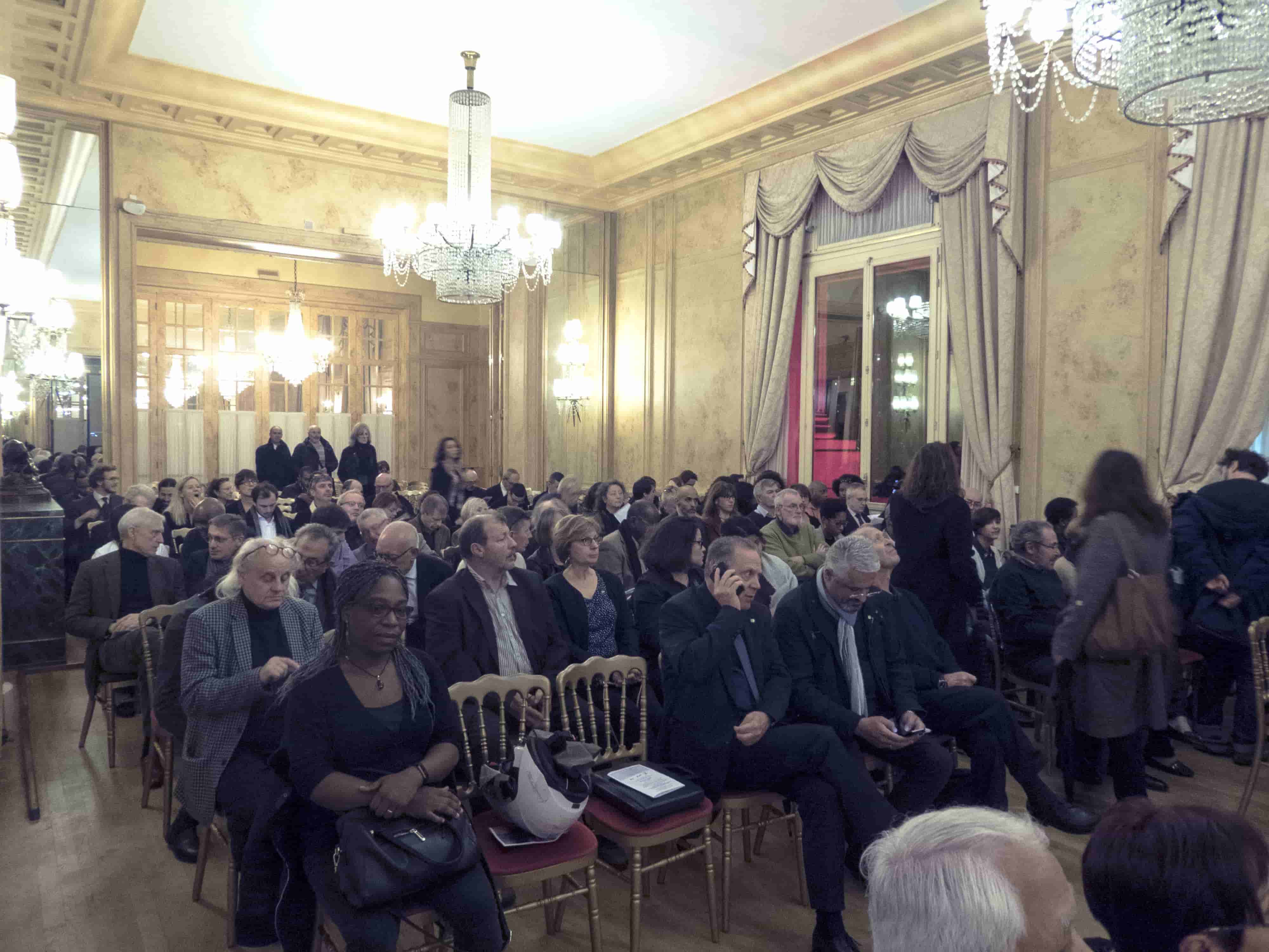 Audience at Harlem Hellfighters Screening