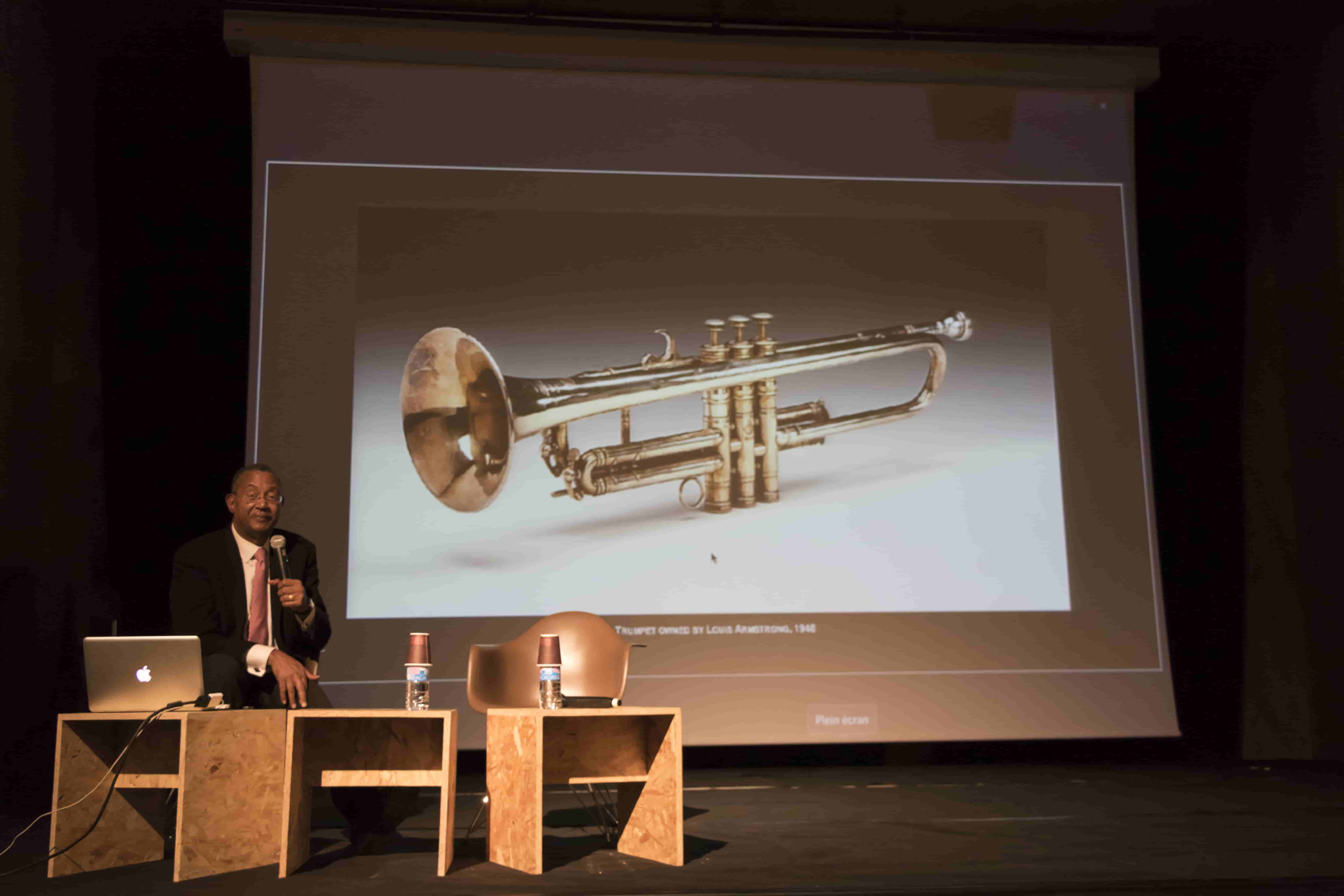 NMAAHC collection - Louis Armstrong's trumpet