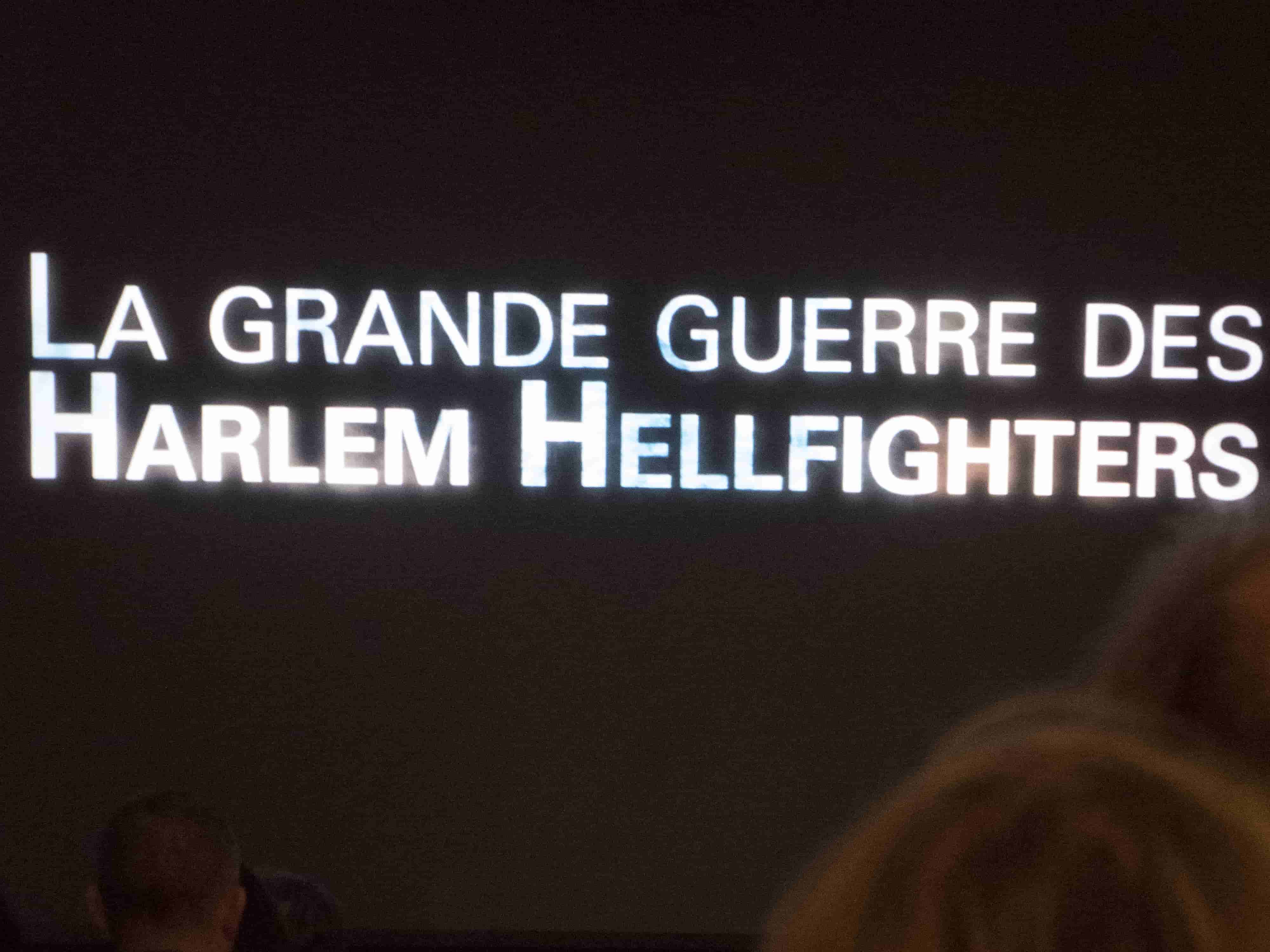 Title frame of film La Grande Guerre des Harlem Hellfighters